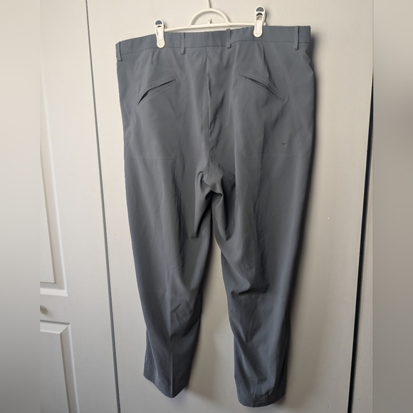 NIKE TIGER WOODS Platinum Men Golf Pants Size 40x32 Gray Color With Pockets - Picture 7 of 15